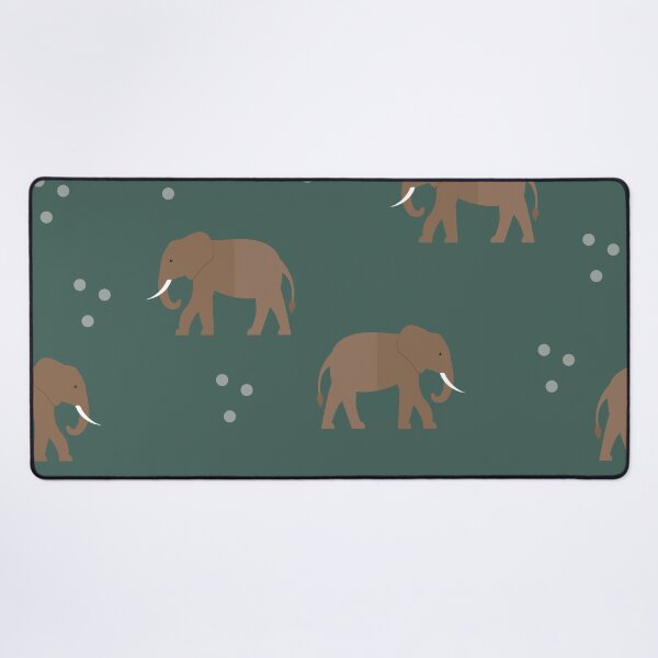 Item preview, Elephants on green designed and sold by reneesillus.