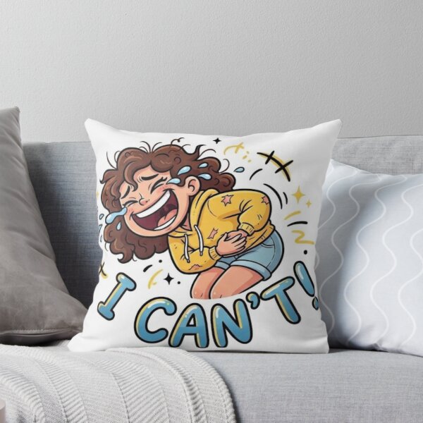 Item preview, I Can’t Laughing Reaction Sticker designed and sold by sawanrmodi.
