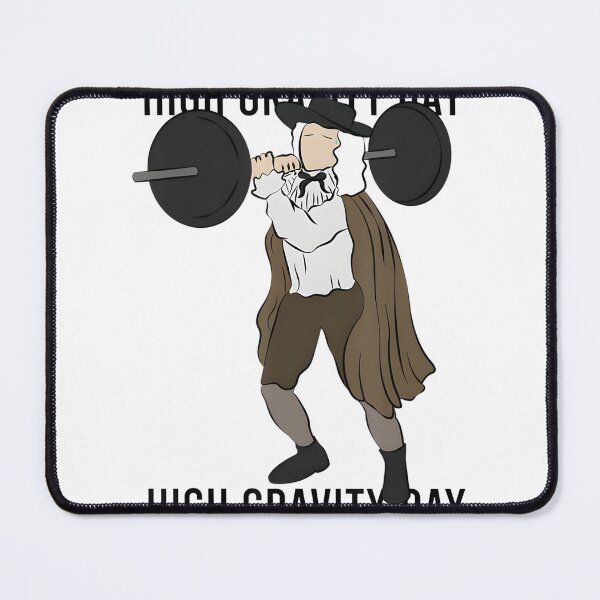 Item preview, High Gravity Day GOMAD Bodybuilding Design Celebrating the Golden Era of Muscle Building designed and sold by Mosca Studio.