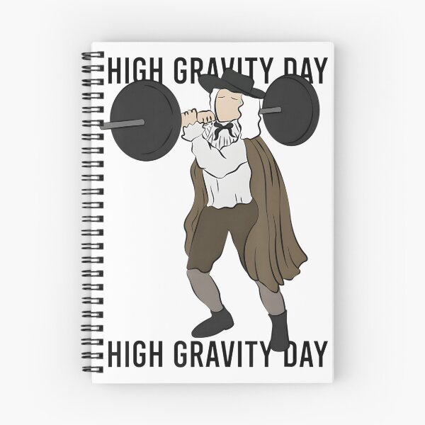 Artikelvorschau, High Gravity Day GOMAD Bodybuilding Design – Eine Feier des goldenen Zeitalters des Muskelaufbaus entworfen und verkauft von Mosca Studio.