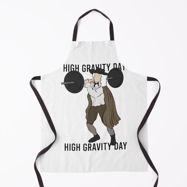 Item preview, High Gravity Day GOMAD Bodybuilding Design Celebrating the Golden Era of Muscle Building designed and sold by Mosca Studio.