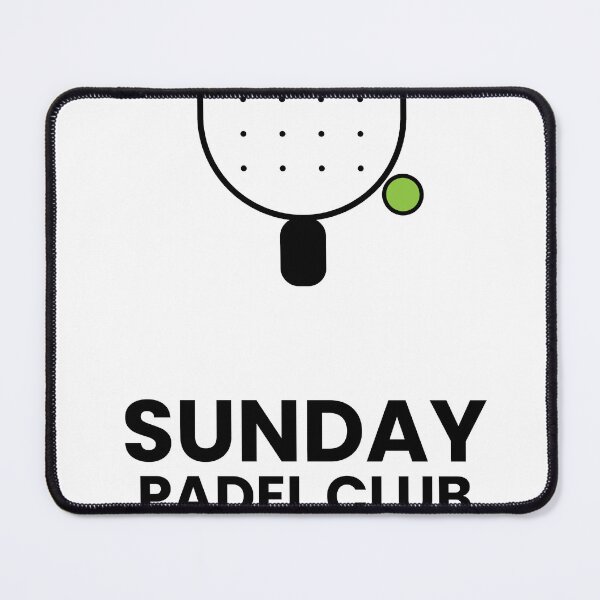 Item preview, Sunday Padel Club | Retro Padel T-Shirt Design designed and sold by CourtCultureHQ.