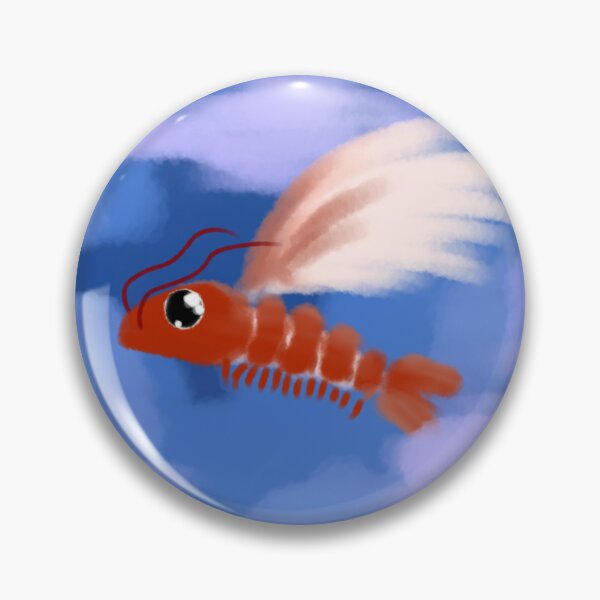 Item preview, Flying Prawn designed and sold by SandCrabArtWork.