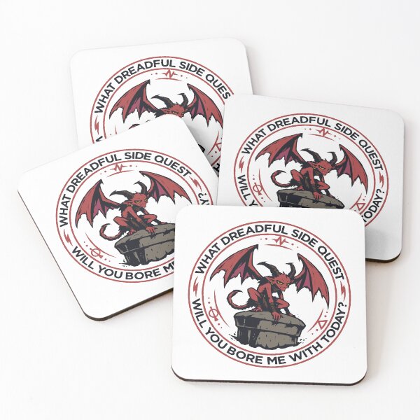Item preview, What dreadful side quest will you bore me with today? designed and sold by wolfkin-design.