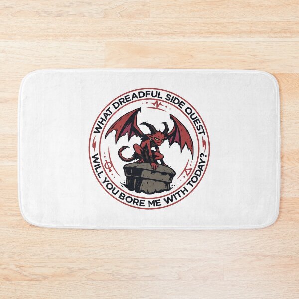 Item preview, What dreadful side quest will you bore me with today? designed and sold by wolfkin-design.