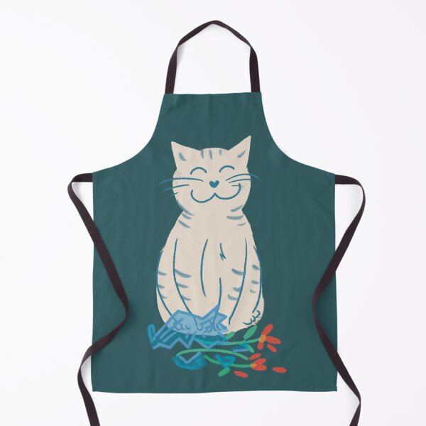 Item preview, Good Luck White Cat  designed and sold by DanuskaArt.