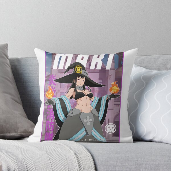 Item preview, Maki Oze Fire Force Anime Character Illustration Design designed and sold by munirzmax7.