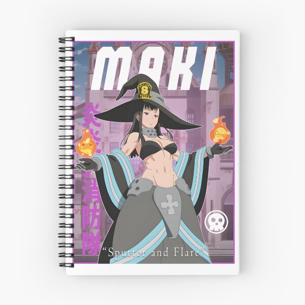 Item preview, Maki Oze Fire Force Anime Character Illustration Design designed and sold by munirzmax7.