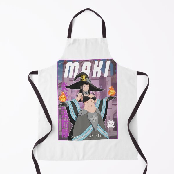 Item preview, Maki Oze Fire Force Anime Character Illustration Design designed and sold by munirzmax7.