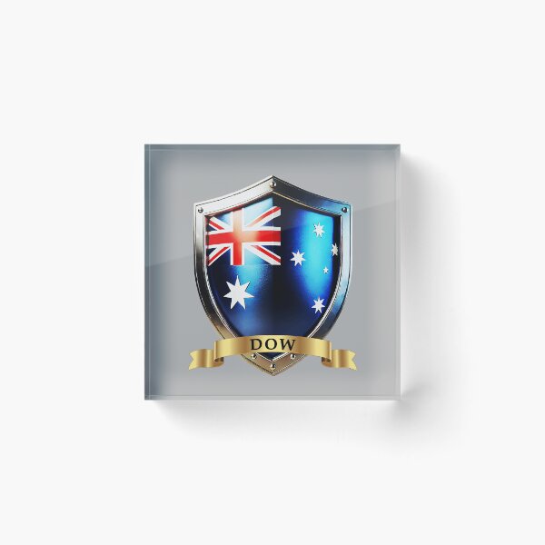 Item preview, Dow Australian Heritage Crest Shield designed and sold by Highlandkings.