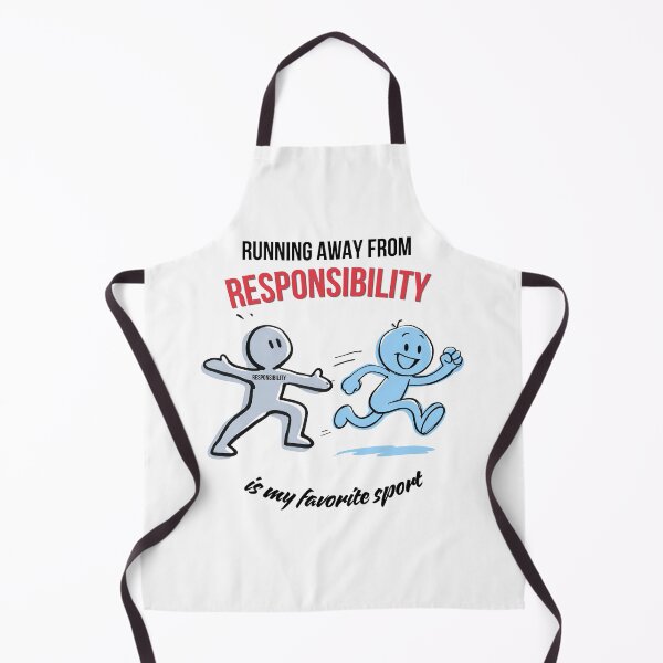 Item preview, Running Away From Responsibility Is My Favorite Sport Funny Meme  designed and sold by Specialdesign10.