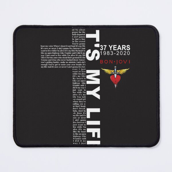 Item preview, Bon Jovi Inspired Its My Life Rock Music Gift for Fans Men and Women Christmas Present designed and sold by marokodesigner.