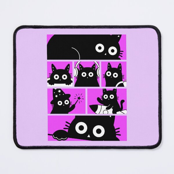 Item preview, Little Black Cat Parade designed and sold by DibujandoPorfa.