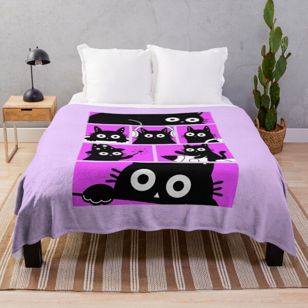 Item preview, Little Black Cat Parade designed and sold by DibujandoPorfa.