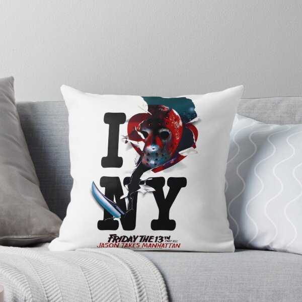 Item preview, Jason Takes Manhattan Inspired Horror Movie Design designed and sold by SkyIsShook.