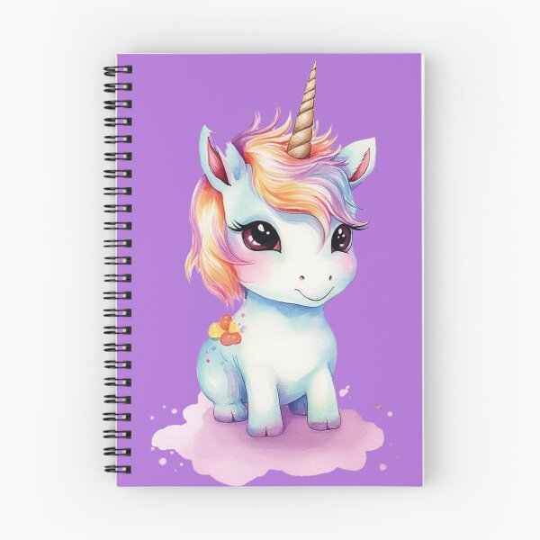 Item preview, Cute baby unicorn, watercolor art. designed and sold by MadamPaperHazel.