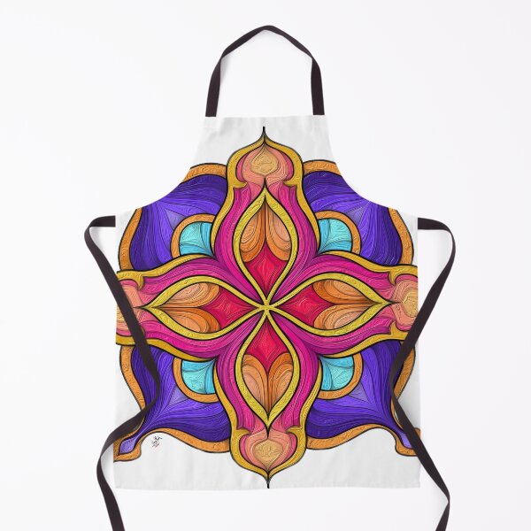 Item preview, Eternal Geometric Floral Mandala Harmony  designed and sold by Anas Arts.