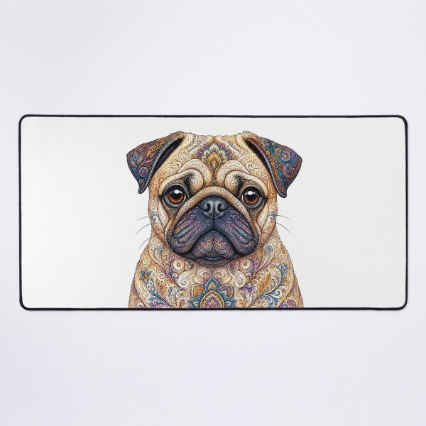 Item preview, Intricate Pug designed and sold by PaintedbyCarol.