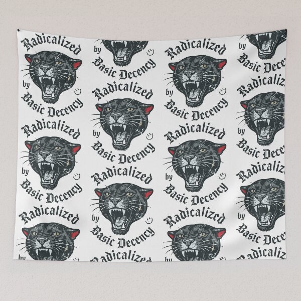 Item preview, Radicalized by Basic Decency Fierce Cat Statement designed and sold by cerima.