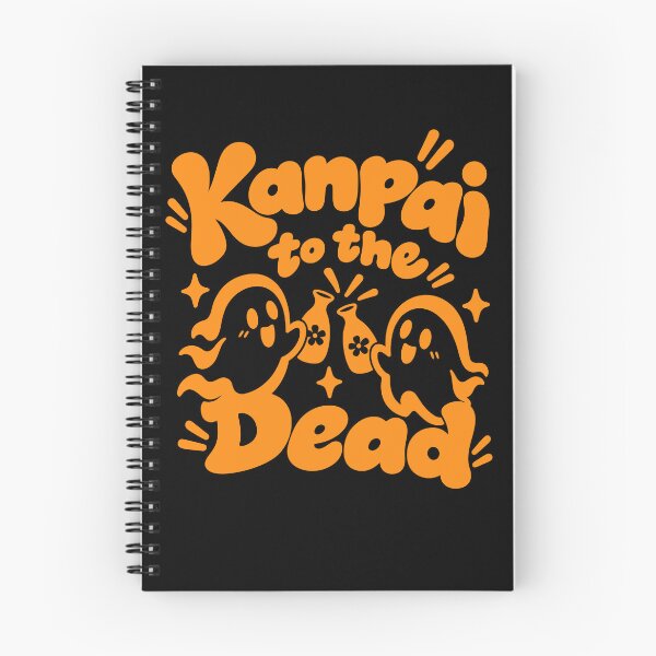 Item preview, Kanpai to the Dead Halloween Ghosts Japanese Cheers designed and sold by RDGNR.