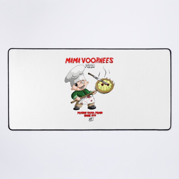 Item preview, Mama Voorhees Enjoying Pizza Horror Movie Inspired Design designed and sold by SkyIsShook.