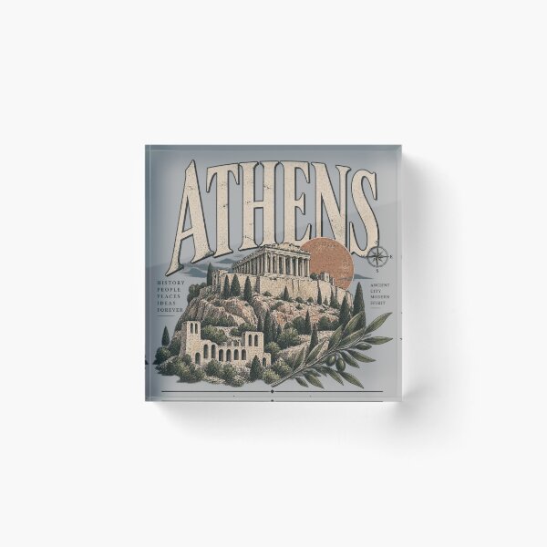 Item preview, ATHENS — CRADLE OF CIVILIZATION designed and sold by KrungiT Design .