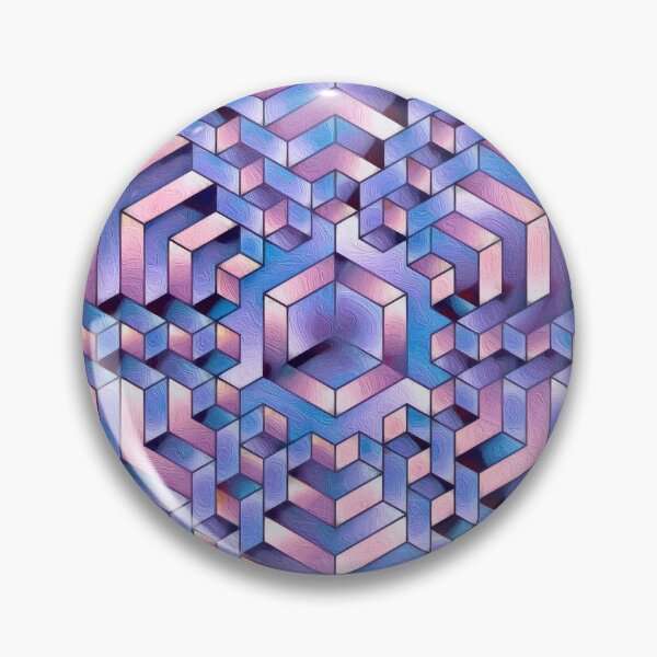 Item preview, Geometric Infinite Prism Harmony designed and sold by Anas Arts.