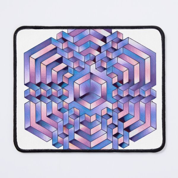 Item preview, Geometric Infinite Prism Harmony designed and sold by Anas Arts.