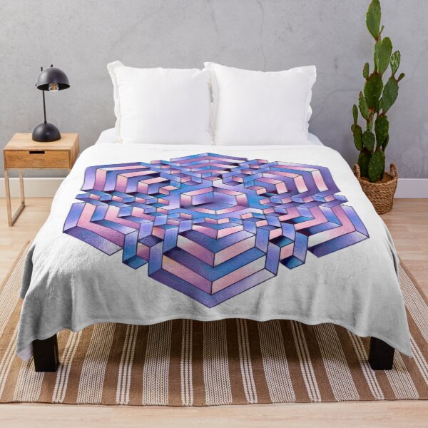 Item preview, Geometric Infinite Prism Harmony designed and sold by Anas Arts.
