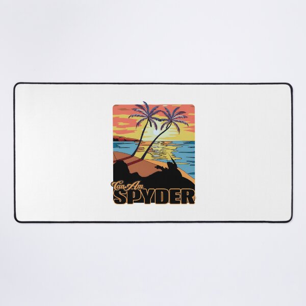 Item preview, Can-Am Spyder Motorcycle Riding into a Vibrant Sunset Landscape Design designed and sold by Nix-Axter.