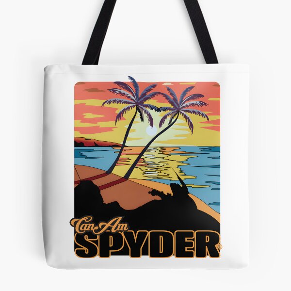 Item preview, Can-Am Spyder Motorcycle Riding into a Vibrant Sunset Landscape Design designed and sold by Nix-Axter.