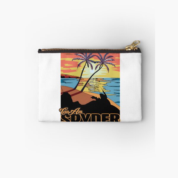 Item preview, Can-Am Spyder Motorcycle Riding into a Vibrant Sunset Landscape Design designed and sold by Nix-Axter.