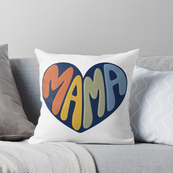 Item preview, Colourful Mama Heart with Bold Lettering designed and sold by ArthousePromos.
