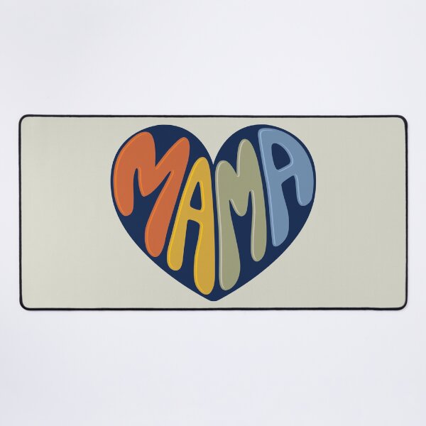Item preview, Colourful Mama Heart with Bold Lettering designed and sold by ArthousePromos.