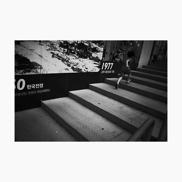 Item preview, Running Through Myeongdong History designed and sold by UrbanNoirMood.