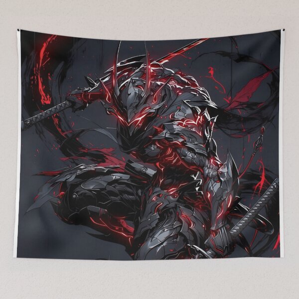 Item preview, Dark Crimson Knight Armor – Epic Fantasy Warrior designed and sold by Dyan4.