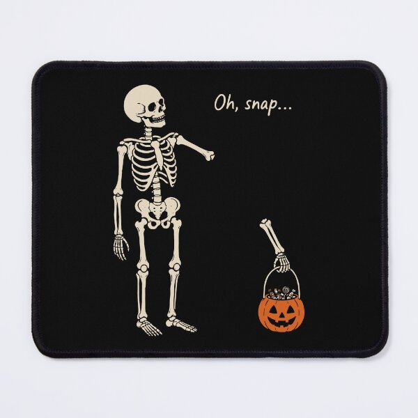 Item preview, Oh Snap Skeleton Pumpkin Halloween Humor designed and sold by cerima.