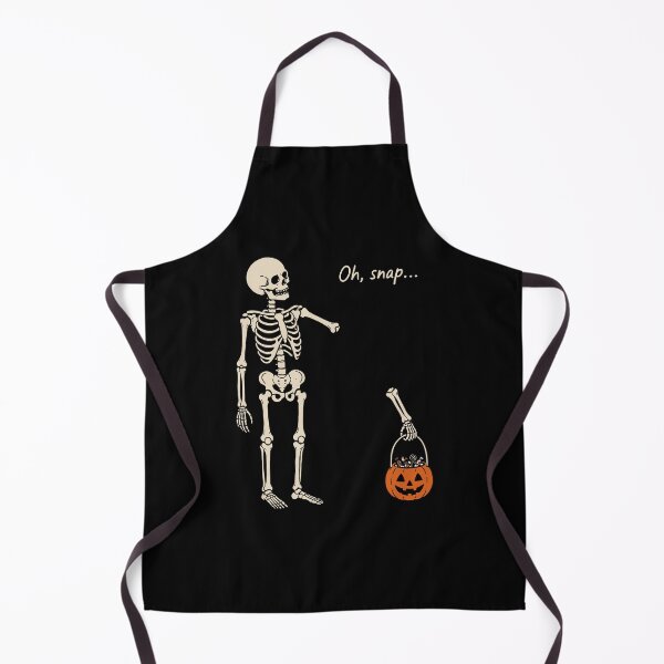 Item preview, Oh Snap Skeleton Pumpkin Halloween Humor designed and sold by cerima.