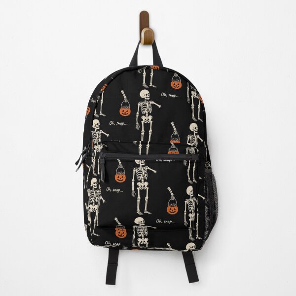 Item preview, Oh Snap Skeleton Pumpkin Halloween Humor designed and sold by cerima.