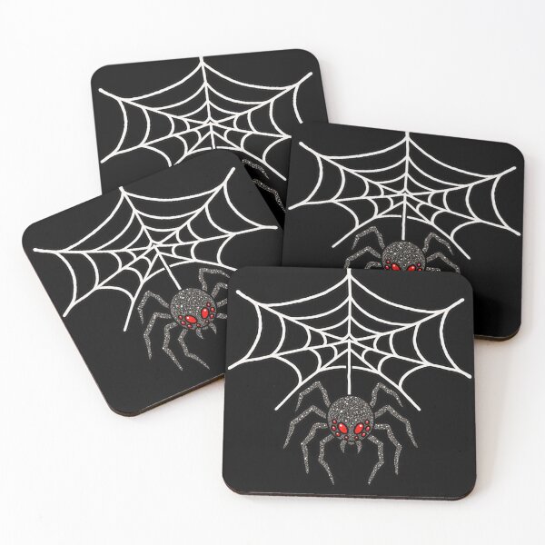 Item preview, Glitter Spider Web With Spider designed and sold by MonkiFlipp.