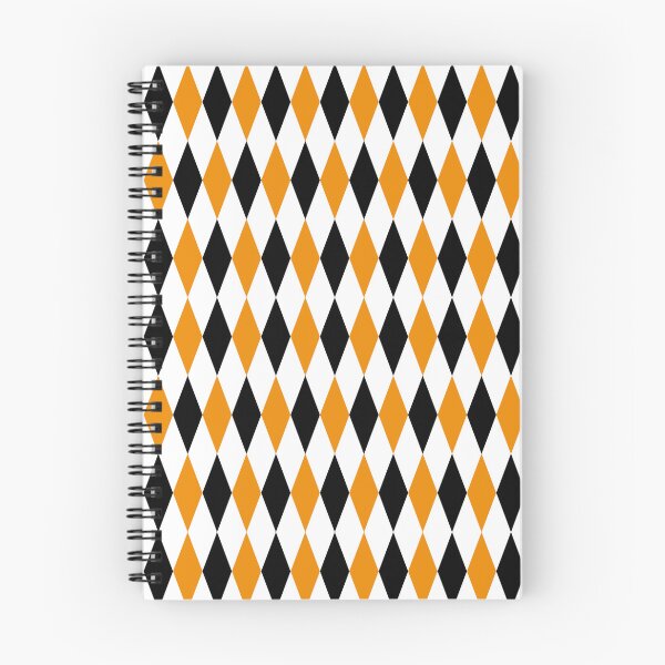 Item preview, Yellow Black White Harlequin Diamonds Pattern - Light  designed and sold by PatternTitan.