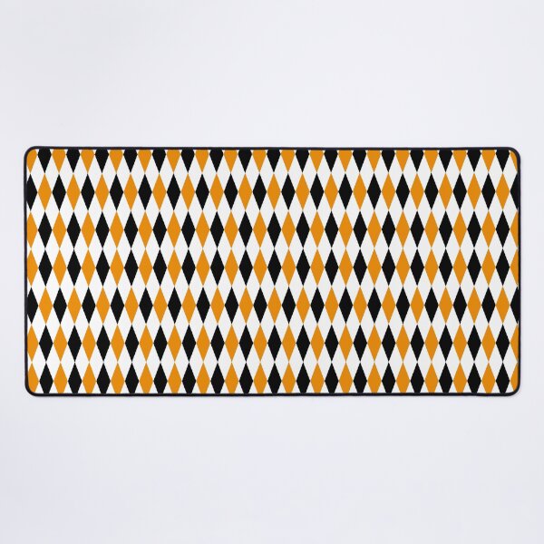 Item preview, Yellow Black White Harlequin Diamonds Pattern - Light designed and sold by PatternTitan.