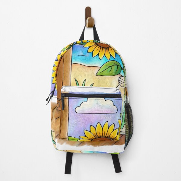 Item preview, Summer Sunflowers by the Lake designed and sold by Anas Arts.