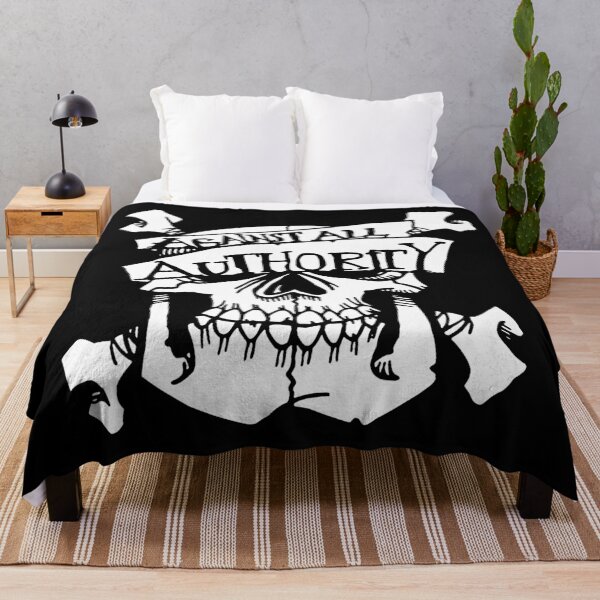 Item preview, Skull Silhouette Style Hardcore Punk Music Group designed and sold by JamesCusick.