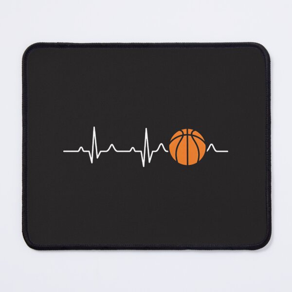 Item preview, Basketball Heartbeat Design for Sports Enthusiasts and Players designed and sold by Heier.