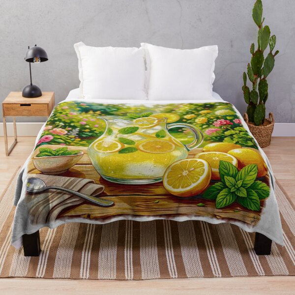 Item preview, Lemon Garden Refreshment designed and sold by Anas Arts.