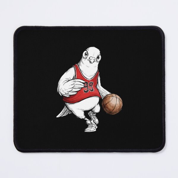 Item preview, Fine de Claire - Basketball Player Pigeon Dribbling designed and sold by LiapkaShaped.