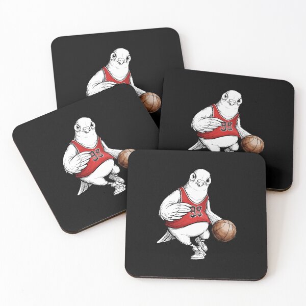 Item preview, Fine de Claire - Basketball Player Pigeon Dribbling designed and sold by LiapkaShaped.