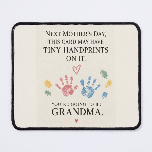 Item preview, Pregnancy Announcement Mother’s Day Card – You’re Going to Be Grandma designed and sold by astersgraphics.