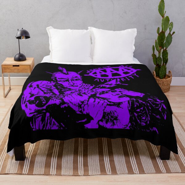 Item preview, Purpel Silhouette Style Punk Rock Music Group designed and sold by JamesCusick.